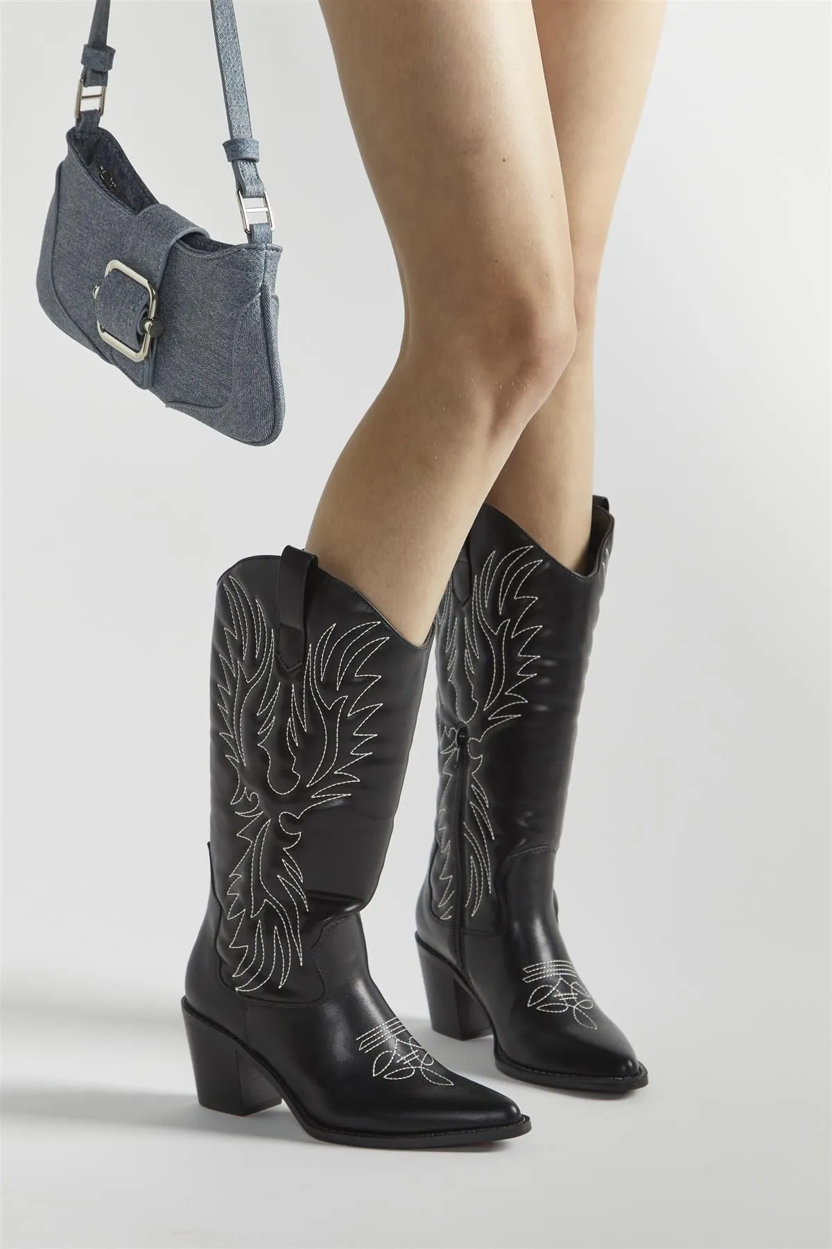 Black Cowboy Boots