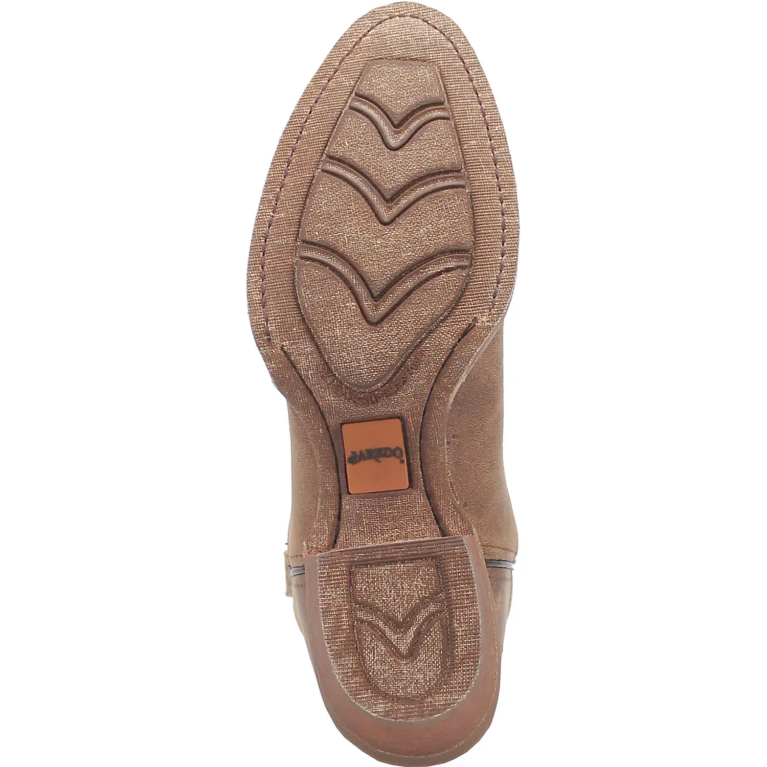 Laredo Mens Weller Tan Leather Western Work Boots 7.5 D