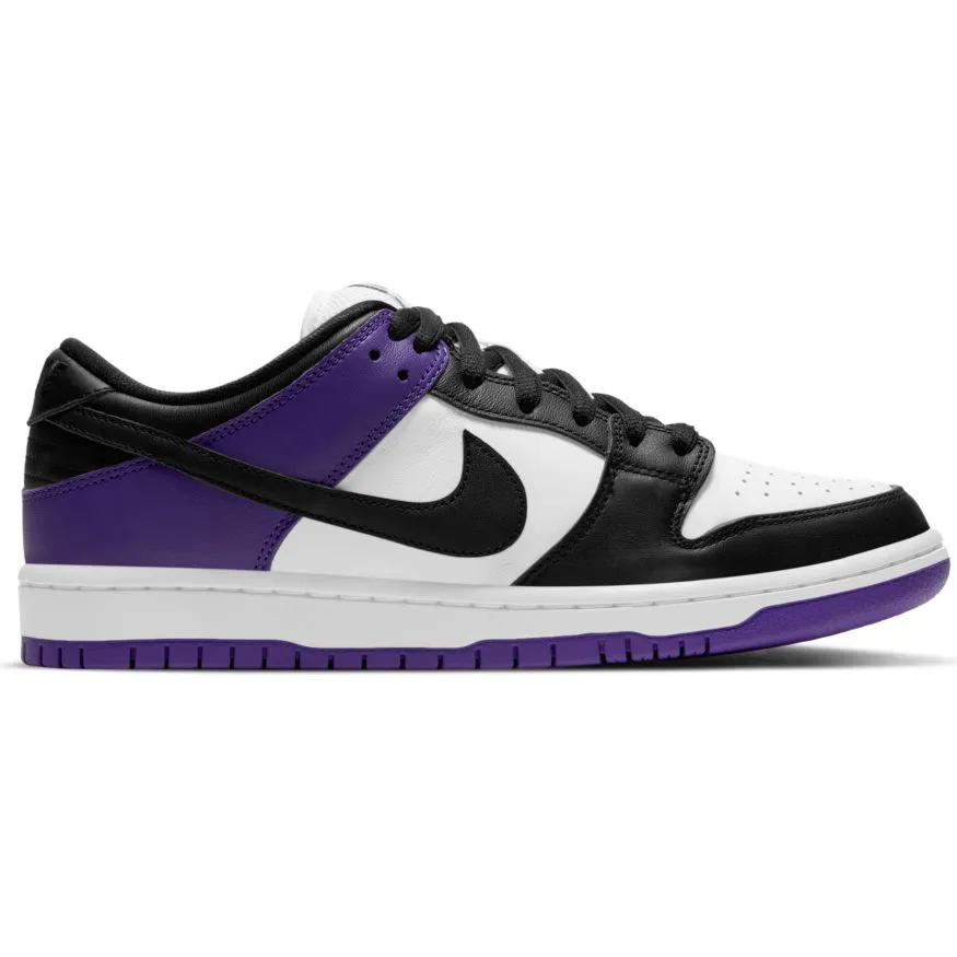 Nike SB Dunk Low Pro Skateboard Shoe - Court Purple/Black-White-Court Purple